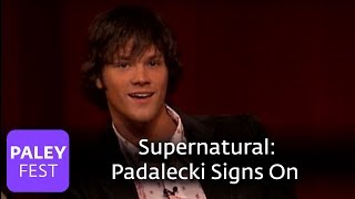 Supernatural  Jared Padalecki Signs On [upl. by Mori]