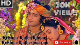 RadhaKrishna  Krishna Radharaman Krishna Radheshwaram  Gopi Geet  Full Song With Lyrics [upl. by Annayi]