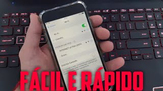 COMO ATIVARDESATIVAR E CONECTAR EM UM WIFI USANDO UM IPHONE [upl. by Vivi]