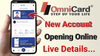 Omnicard New Account Opening process  Omnicard Minor Account Opening [upl. by Sueaddaht]