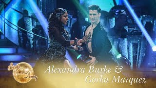 Alexandra Burke amp Gorka Marquez Paso Doble to ‘Ven a Bailar  Strictly Come Dancing 2017 [upl. by Joub744]