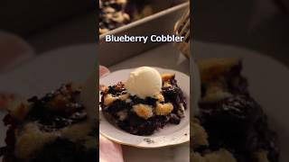 Make the Easiest Blueberry Cobbler [upl. by Box]