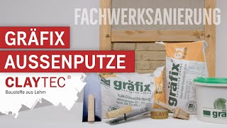 ⁠CLAYTEC Anwendungsvideo Fachwerksanierung Gräfix Außenputze [upl. by Aret]