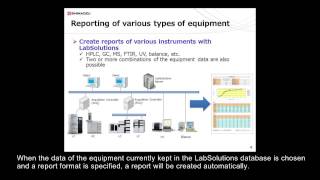 Shimadzu LabSolutionsCS Multi Data Report [upl. by Farant29]