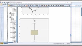 Log Transformation Log10 using SPSS with Conversion Back to Orignal Units [upl. by Neibart837]