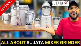 Big Deal On SUJATA ⚡ Sujata Mixer Grinder amp Juicer Mixer Grinder ⚡ Best Mixer Grinder In INDIA 2024 [upl. by Euqirat]