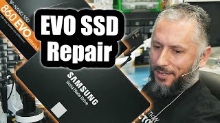 Samsung 860 Evo SSD Repair Data Recovery Lab said it wasnt possible [upl. by Mcclure]