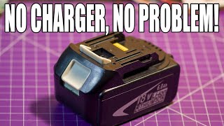 Charging A Drill Battery Without An quotOfficialquot Charger [upl. by Ymot]