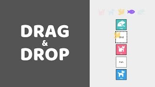 HTML Drag and Drop API [upl. by Atarman250]