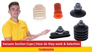 Vacuum Suction Cups  How do they work amp Selection guide  Tameson [upl. by Joete]