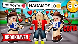 COPIANDO OUTFITS en BROOKHAVEN 😂💥termina turbio [upl. by Atazroglam]