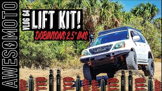 Vlog 64  Lexus GX470 Lift Kit Install Dobinsons 25quot IMS [upl. by Larue156]