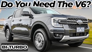 Is The FourCylinder Good Enough Ford Ranger Sport BiTurbo 20 2022 review [upl. by Narf703]