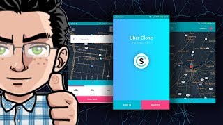 Make an Android App Like UBER  Redesigning the Entire App [upl. by Erdrich331]