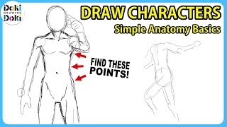 Draw the Body｜Simplified Anatomy Basics [upl. by Alber252]