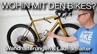 Ikea DIY Fahrradwandhalterung Spinfix Laufradhalter MTB Hopper Smile amp Feedbacksports Rakk Ständer [upl. by Grier]