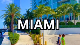 4K  MIAMI WALKING TOUR  Edgewater  FULL TOUR [upl. by Art]