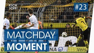 Jadon Sancho wonder goal vs Bayer Leverkusen  Bundesliga Highlights [upl. by Nies]