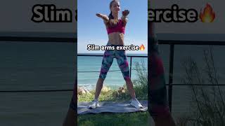 Super exercise for the slim arms🔥 [upl. by Aisatnaf]