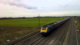 Trains at Cholsey GWML 20215 [upl. by Hawk]