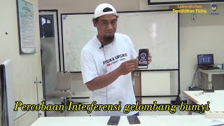 Percobaan Interferensi Gelombang Bunyi [upl. by Armalda]