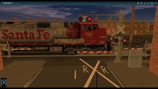 Trainz Railfanning Pt 164 KCS Ferromex Union Pacific and BNSF [upl. by Yirinec]