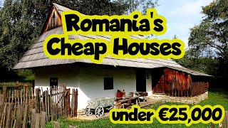 Cheap Houses in Romania All Under 25000 Euros [upl. by Zeralda]