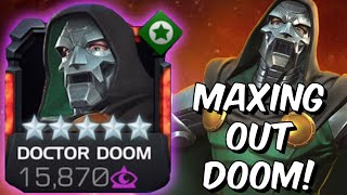 Doctor Doom Rank 5 Rank Up amp Act 6 God Tier Gameplay  565  Marvel Contest of Champions [upl. by Ellennod]