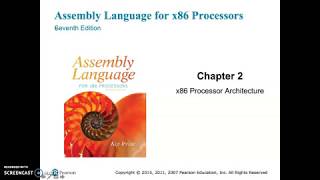 Irvine Chapter 2  x86 Processor Architecture [upl. by Uot]