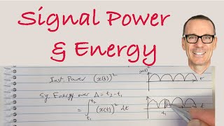 Signal Power and Energy [upl. by Eimme]