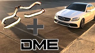 Stage 2 AMG C63s  Downpipes  DME Tune  Full Review [upl. by Alleon]