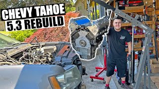 Chevy Tahoe Gets a Cammed 53 Installed Part 4 Abandoned Tahoe Revival [upl. by Enilrek758]