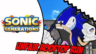 Sonic Generations PC Unfair Rooftop Run [upl. by Lindell58]