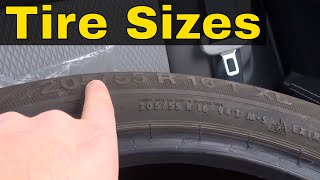 How To Read Tire SizesTutorial [upl. by Shevlo]