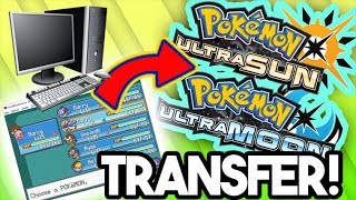 How to Transfer POKEMON from EMULATORS to REAL ULTRA SUN or ULTRA MOON on 3DS [upl. by Akimad]