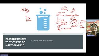 Selective reduction of meta dinitrobenzene Synthesis of mnitroaniline [upl. by Purdum]