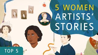 5 Women Artists Stories  Tate Kids [upl. by Cottle]