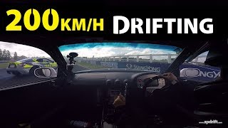 200kmh Drifting  Pukekohe [upl. by Stubstad67]