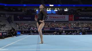 Kayla DiCello  Floor Exercise  2021 US Gymnastics Championships  Senior Women Day 1 [upl. by Esyli464]