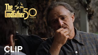 THE GODFATHER  quotDon Vito and Michael Corleonequot Clip  Paramount Movies [upl. by Clovis935]