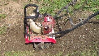 Honda FG110 Mini Tiller Review [upl. by Packer]