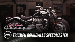 2018 Triumph Bonneville Speedmaster  Jay Lenos Garage [upl. by Hephzipah728]