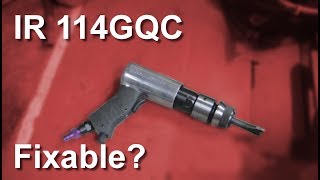 IR Trigger valve assembly repair AKA How I fixed my brand new Ingersoll Rand 114GQC Air hammer [upl. by Reni458]