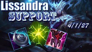 Domination  Lissandra Support S13 Gameplay [upl. by Lohse505]