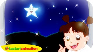 BINTANG KECIL HD  Lagu Anak Indonesia  HD  Kastari Animation Official [upl. by Liakim]