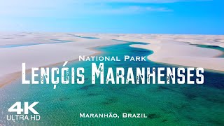 Lençóis Maranhenses 🇧🇷 Drone Aerial 4K Maranhão  Brazil Brasil [upl. by Ettelrahc489]