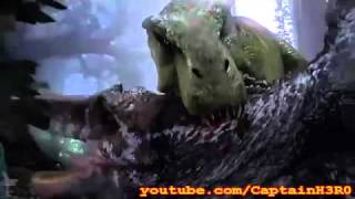 Tyrannosaurus Rex KILLS Spinosaurus Aegyptiacus BEST Quality [upl. by Oletta]