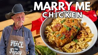 Making the Internets Most Downloaded Recipe  Marry Me Chicken [upl. by Kwang]