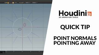 Houdini quick tip  point normals pointing away [upl. by Thetisa]