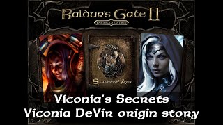 Viconia’s Secrets  Viconia DeVir origin story Baldurs Gate II lore  Fully voiced [upl. by Rogergcam]